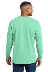 COMFORT COLORS  Heavyweight Ring Spun Long Sleeve Pocket Tee 4410