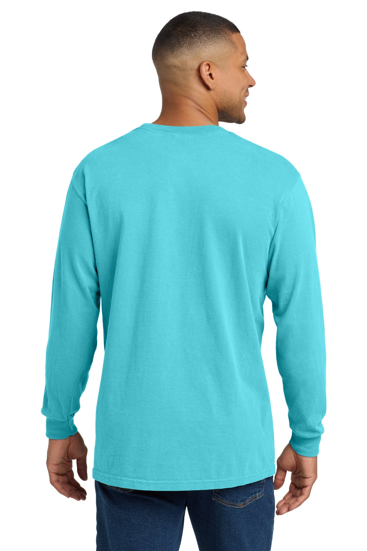 COMFORT COLORS  Heavyweight Ring Spun Long Sleeve Pocket Tee 4410