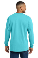 COMFORT COLORS  Heavyweight Ring Spun Long Sleeve Pocket Tee 4410