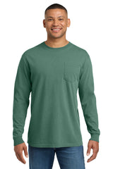 COMFORT COLORS  Heavyweight Ring Spun Long Sleeve Pocket Tee 4410