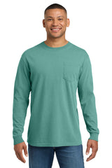 COMFORT COLORS  Heavyweight Ring Spun Long Sleeve Pocket Tee 4410