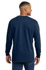 COMFORT COLORS  Heavyweight Ring Spun Long Sleeve Pocket Tee 4410