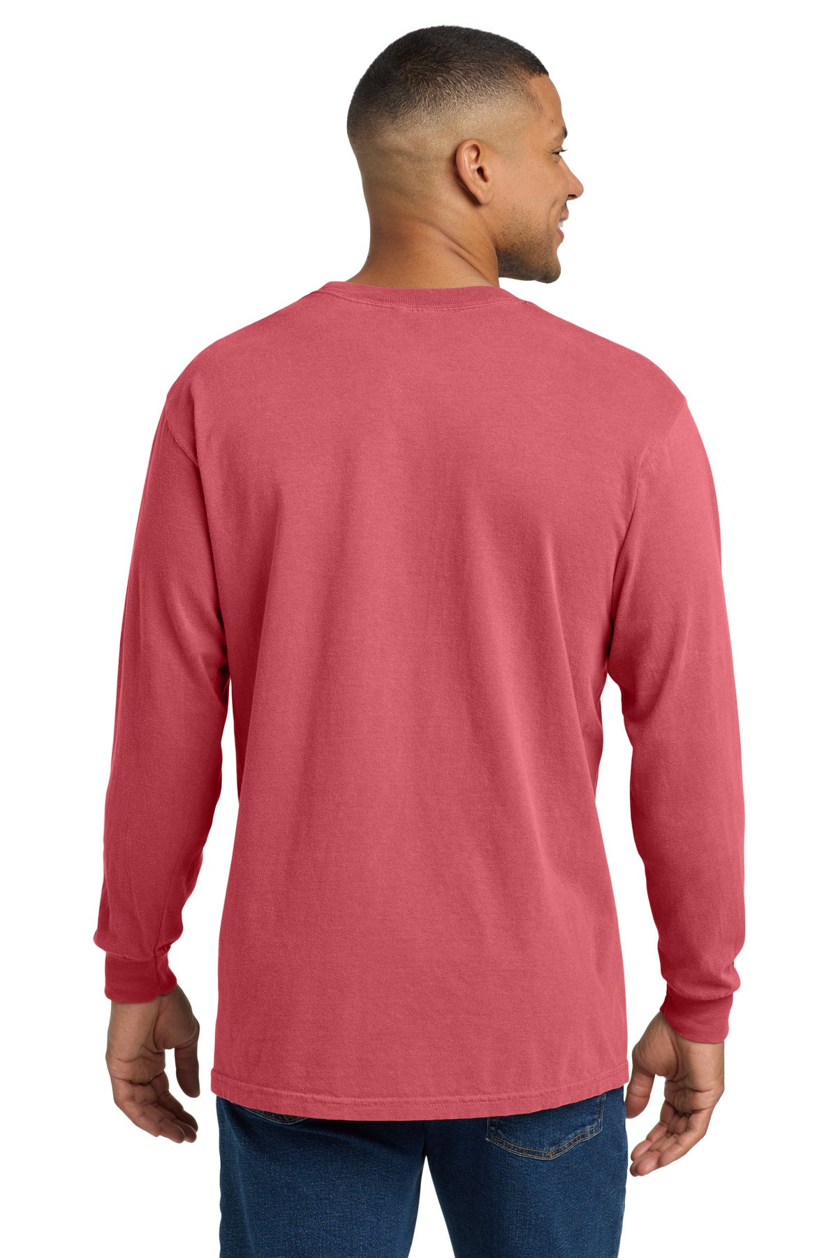 COMFORT COLORS  Heavyweight Ring Spun Long Sleeve Pocket Tee 4410
