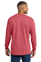 COMFORT COLORS  Heavyweight Ring Spun Long Sleeve Pocket Tee 4410