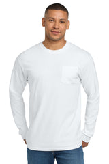 COMFORT COLORS  Heavyweight Ring Spun Long Sleeve Pocket Tee 4410