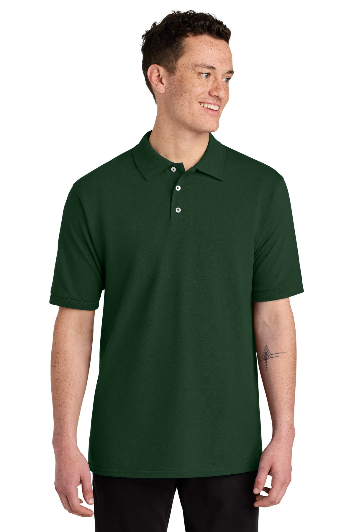 Jerzees Unisex Premium Ring Spun Cotton Pique Sport Shirt 443M