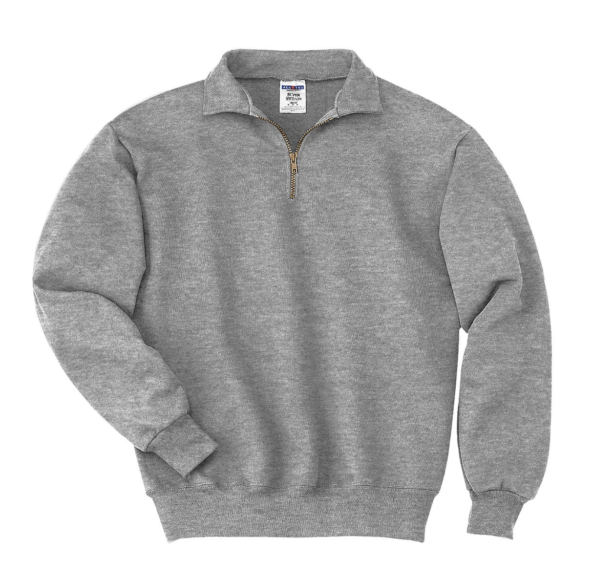 Jerzees Super Sweats NuBlend 1/4-Zip Sweatshirt with Cadet Collar 4528M
