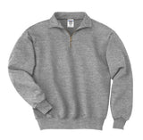 Jerzees Super Sweats NuBlend 1/4-Zip Sweatshirt with Cadet Collar 4528M