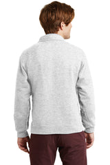 Jerzees Super Sweats NuBlend 1/4-Zip Sweatshirt with Cadet Collar 4528M