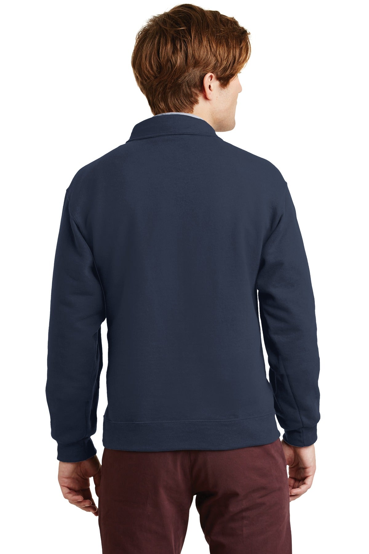 Jerzees Super Sweats NuBlend 1/4-Zip Sweatshirt with Cadet Collar 4528M