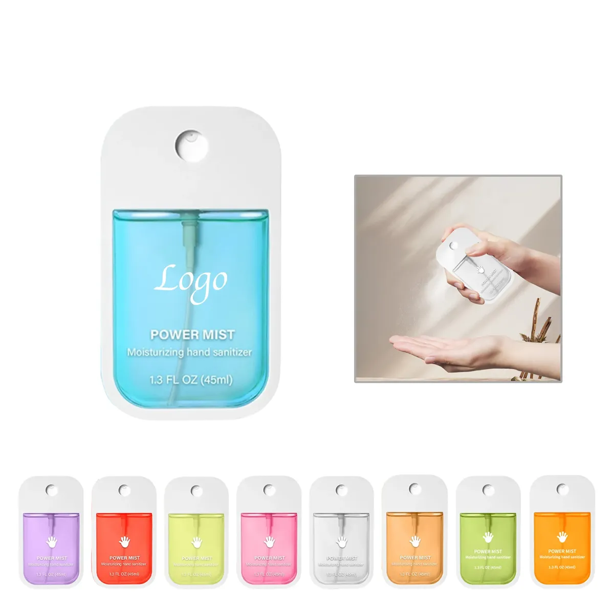 45ml Antibacterial Waterless Hand Sanitizer Spray - WPJF1047