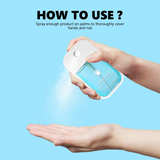45ml Antibacterial Waterless Hand Sanitizer Spray - WPJF1047