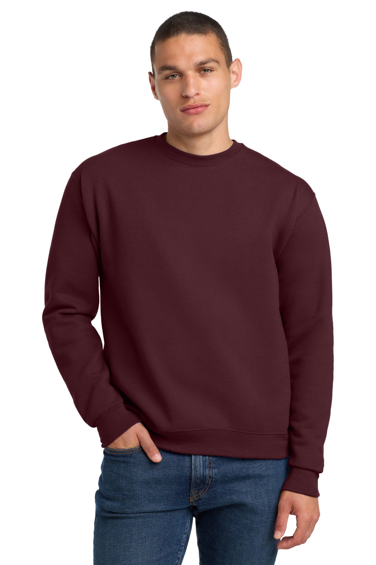 Jerzees Super Sweats NuBlend Crewneck Sweatshirt 4662M