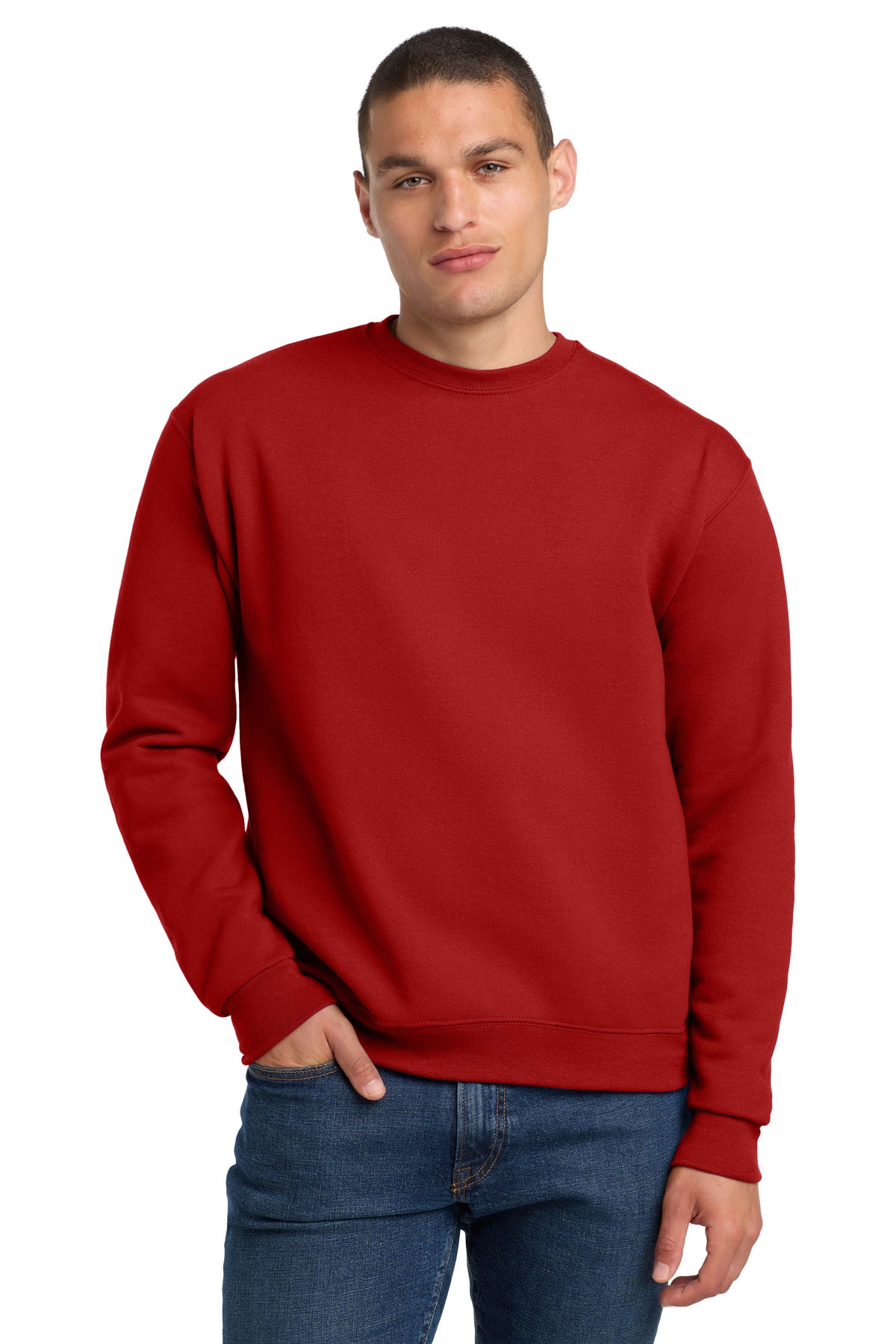 Jerzees Super Sweats NuBlend Crewneck Sweatshirt 4662M