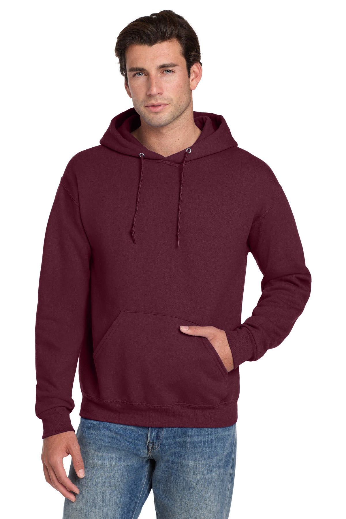 Jerzees Super Sweats NuBlend Pullover Hooded Sweatshirt 4997M