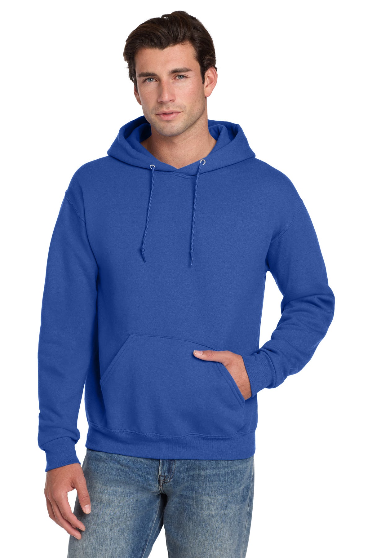 Jerzees Super Sweats NuBlend Pullover Hooded Sweatshirt 4997M