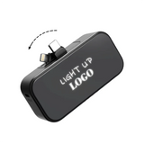 4,500 mAh Light Up Logo Power Bank - CH-43D