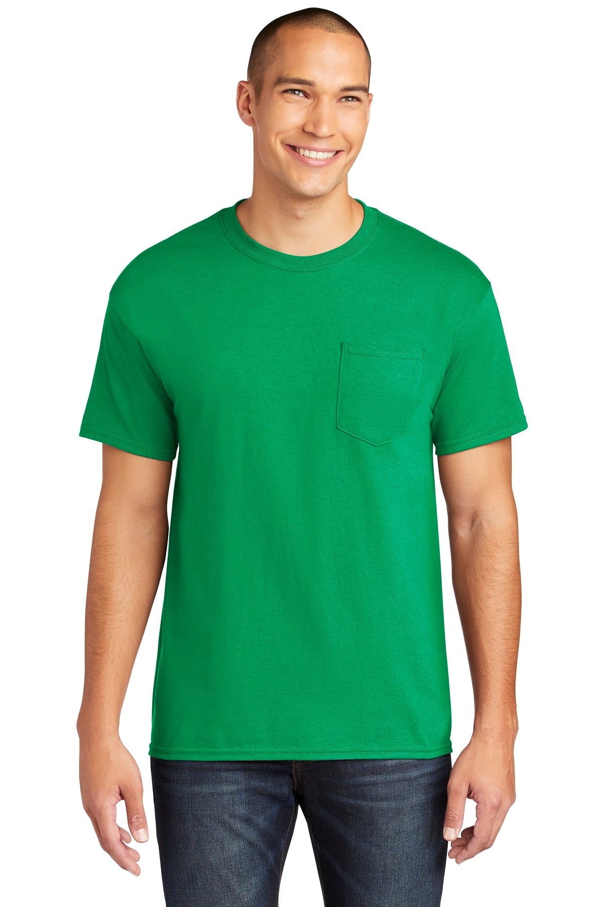 Gildan  Heavy Cotton  100% Cotton Pocket T-Shirt 5300