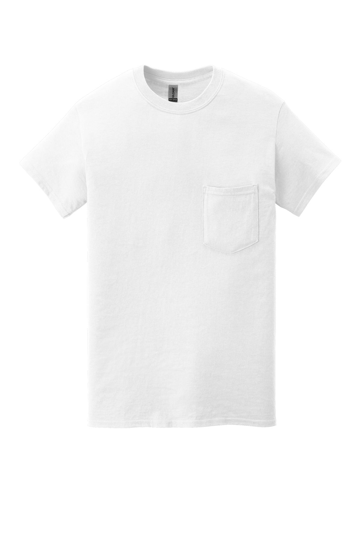 Gildan  Heavy Cotton  100% Cotton Pocket T-Shirt 5300