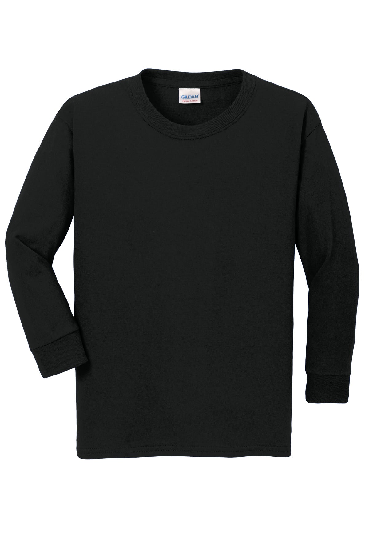 Gildan Youth Heavy Cotton 100% Cotton Long Sleeve T-Shirt 5400B
