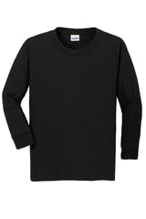 Gildan Youth Heavy Cotton 100% Cotton Long Sleeve T-Shirt 5400B
