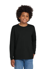Gildan Youth Heavy Cotton 100% Cotton Long Sleeve T-Shirt 5400B