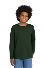 Gildan Youth Heavy Cotton 100% Cotton Long Sleeve T-Shirt 5400B