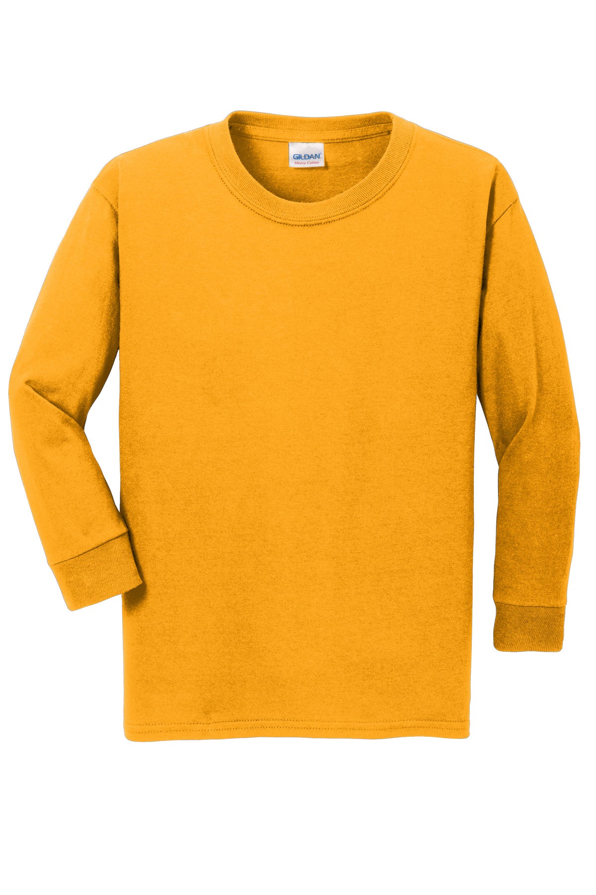 Gildan Youth Heavy Cotton 100% Cotton Long Sleeve T-Shirt 5400B