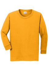 Gildan Youth Heavy Cotton 100% Cotton Long Sleeve T-Shirt 5400B