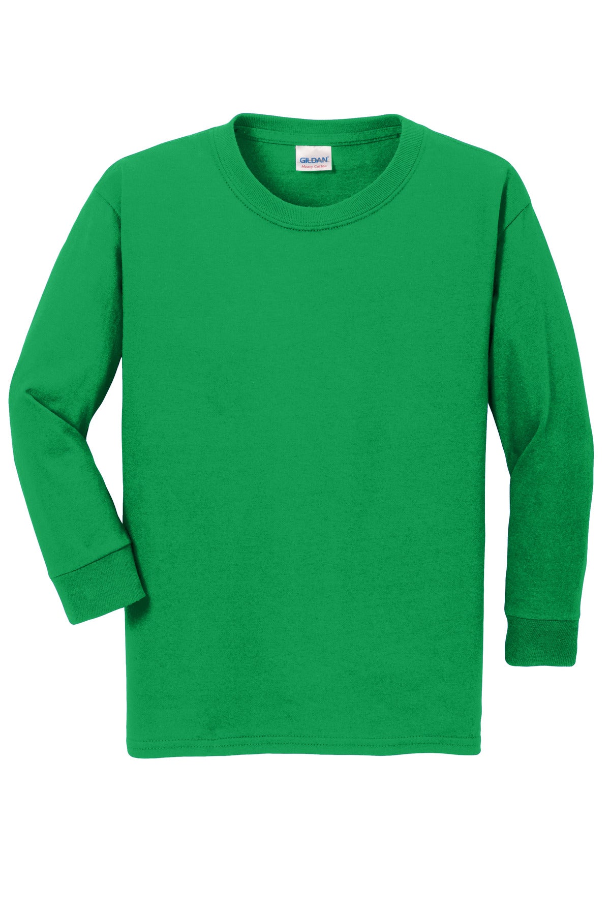 Gildan Youth Heavy Cotton 100% Cotton Long Sleeve T-Shirt 5400B