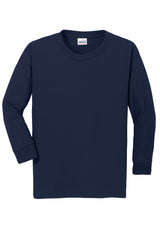 Gildan Youth Heavy Cotton 100% Cotton Long Sleeve T-Shirt 5400B
