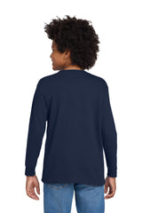 Gildan Youth Heavy Cotton 100% Cotton Long Sleeve T-Shirt 5400B