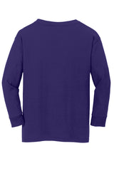 Gildan Youth Heavy Cotton 100% Cotton Long Sleeve T-Shirt 5400B