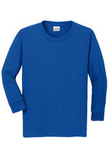 Gildan Youth Heavy Cotton 100% Cotton Long Sleeve T-Shirt 5400B