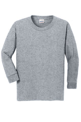 Gildan Youth Heavy Cotton 100% Cotton Long Sleeve T-Shirt 5400B