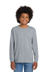 Gildan Youth Heavy Cotton 100% Cotton Long Sleeve T-Shirt 5400B