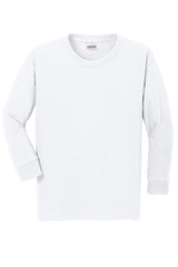 Gildan Youth Heavy Cotton 100% Cotton Long Sleeve T-Shirt 5400B