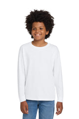 Gildan Youth Heavy Cotton 100% Cotton Long Sleeve T-Shirt 5400B