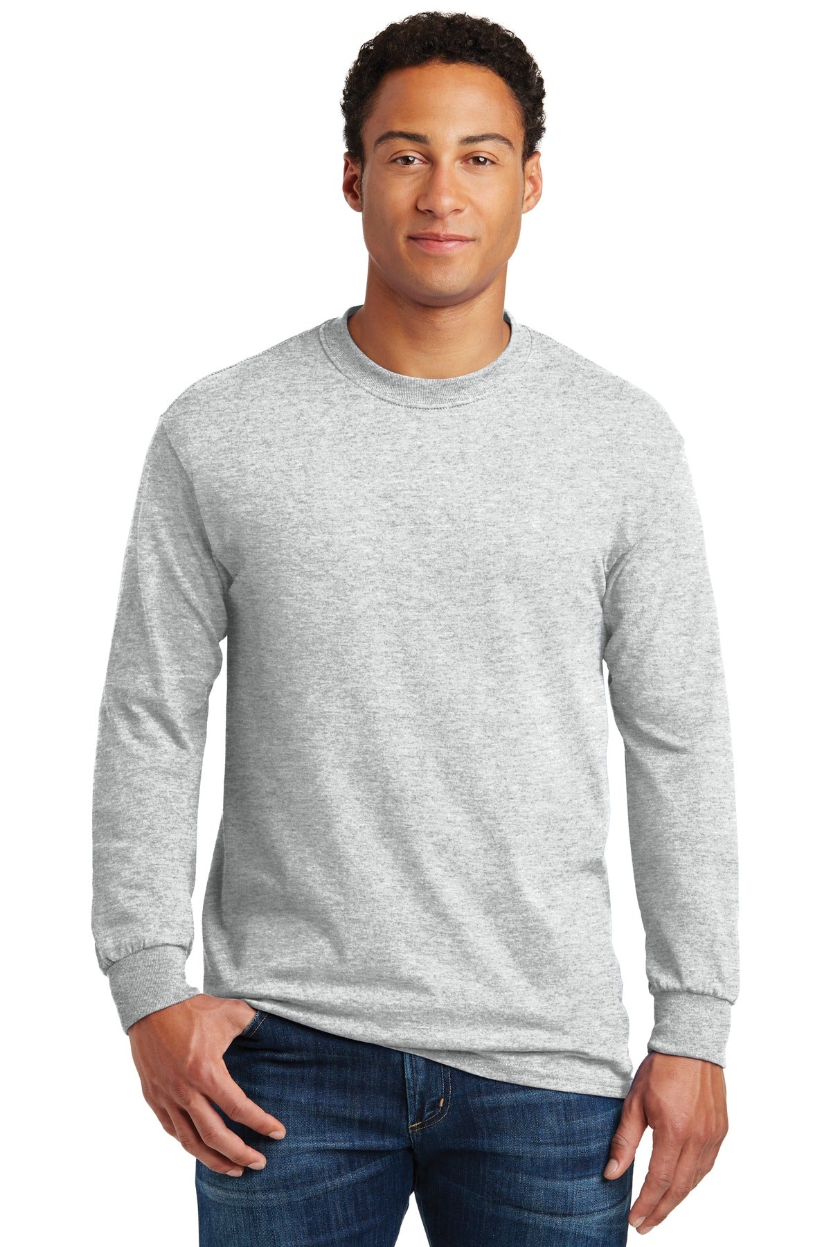 Gildan Heavy Cotton 100% Cotton Long Sleeve T-Shirt 5400