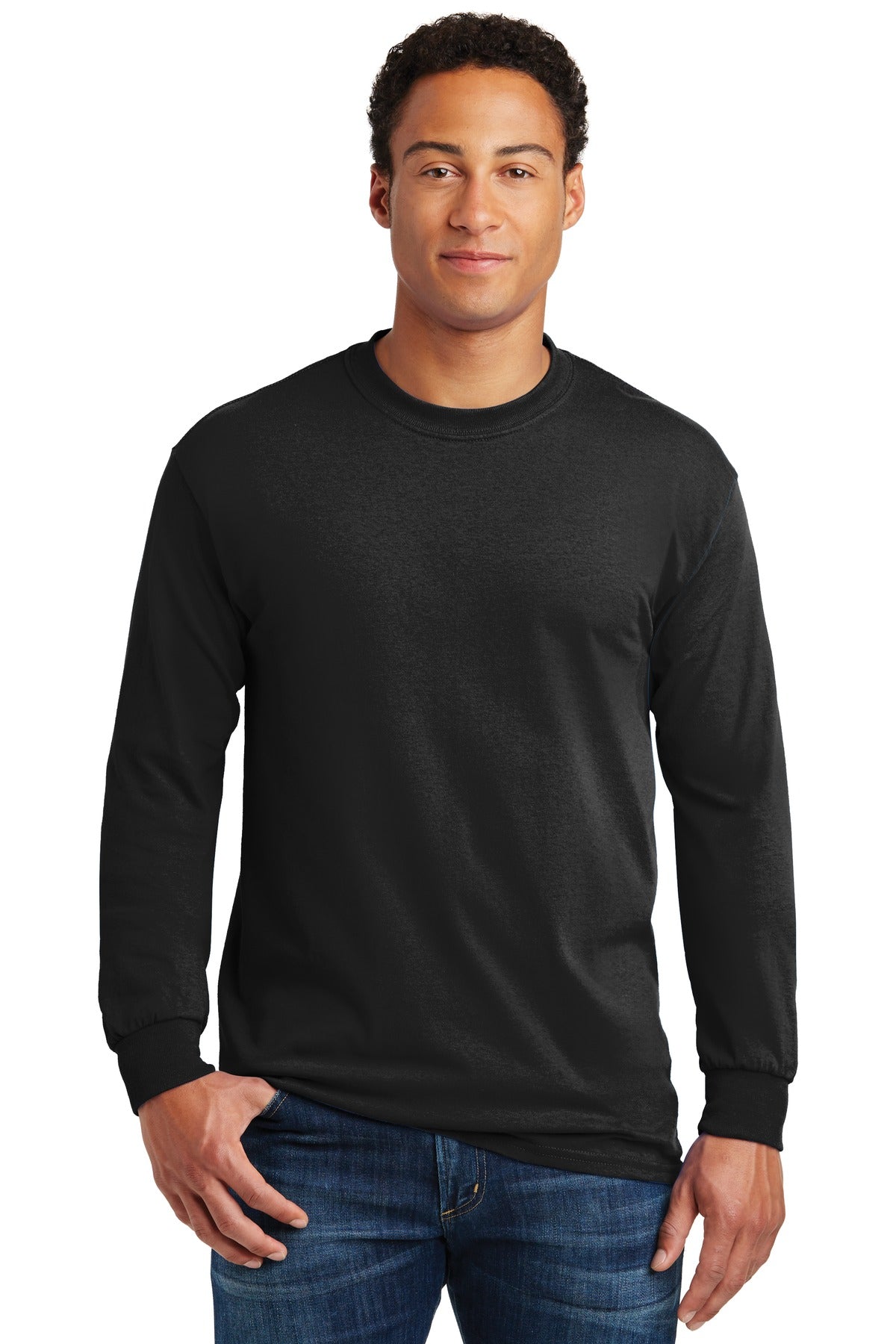 Gildan Heavy Cotton 100% Cotton Long Sleeve T-Shirt 5400