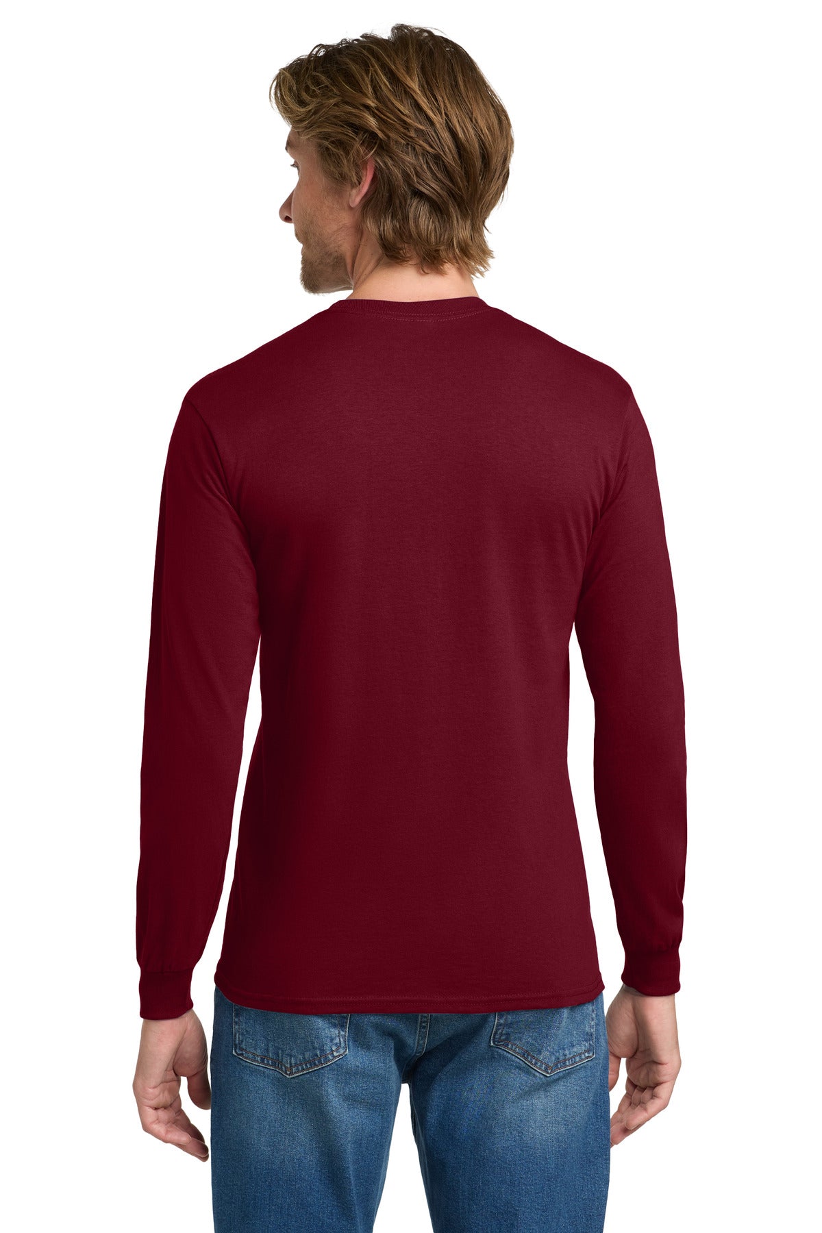 Gildan Heavy Cotton 100% Cotton Long Sleeve T-Shirt 5400