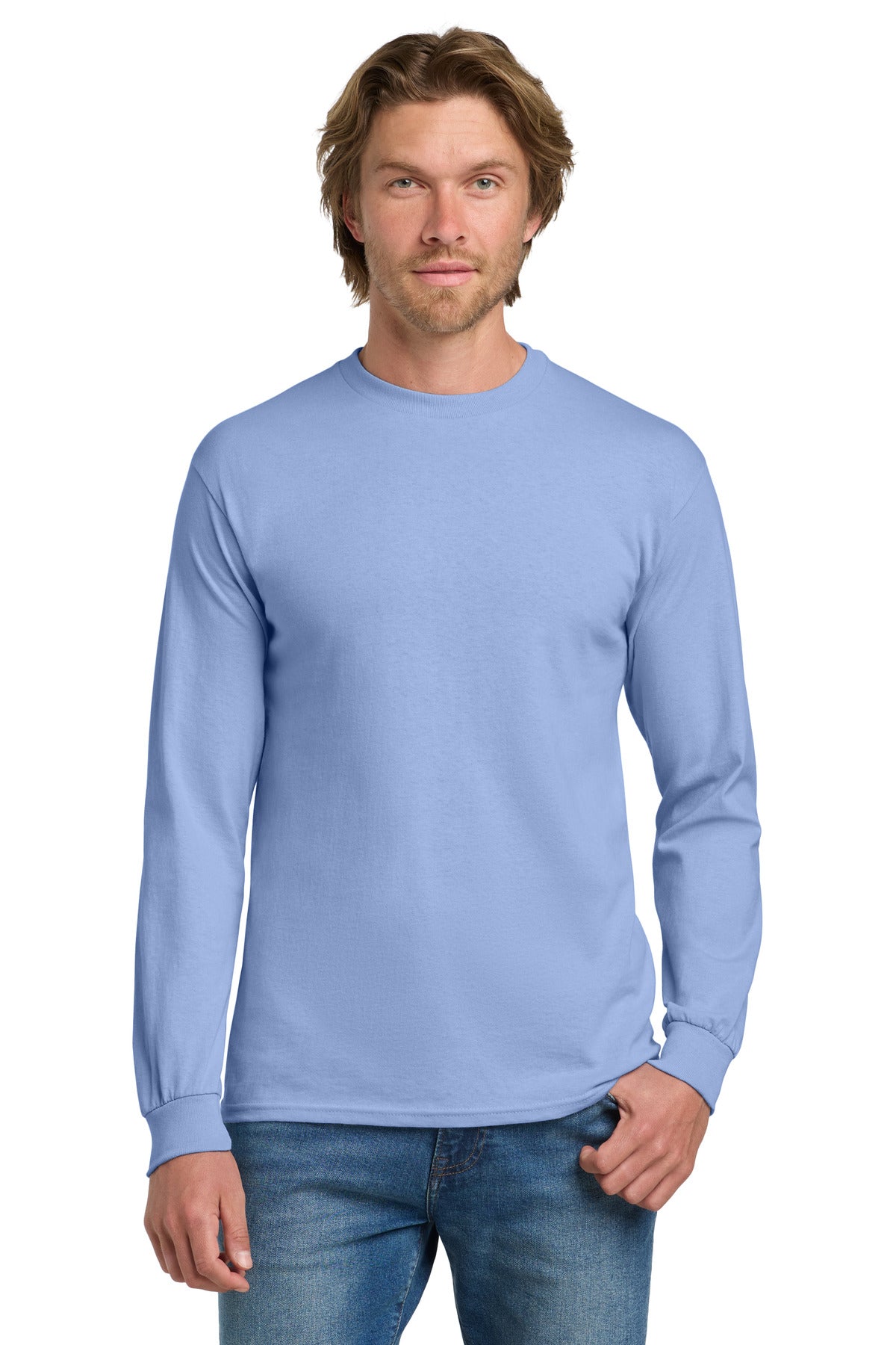 Gildan Heavy Cotton 100% Cotton Long Sleeve T-Shirt 5400