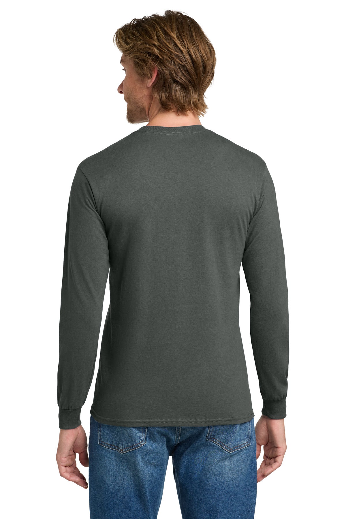 Gildan Heavy Cotton 100% Cotton Long Sleeve T-Shirt 5400