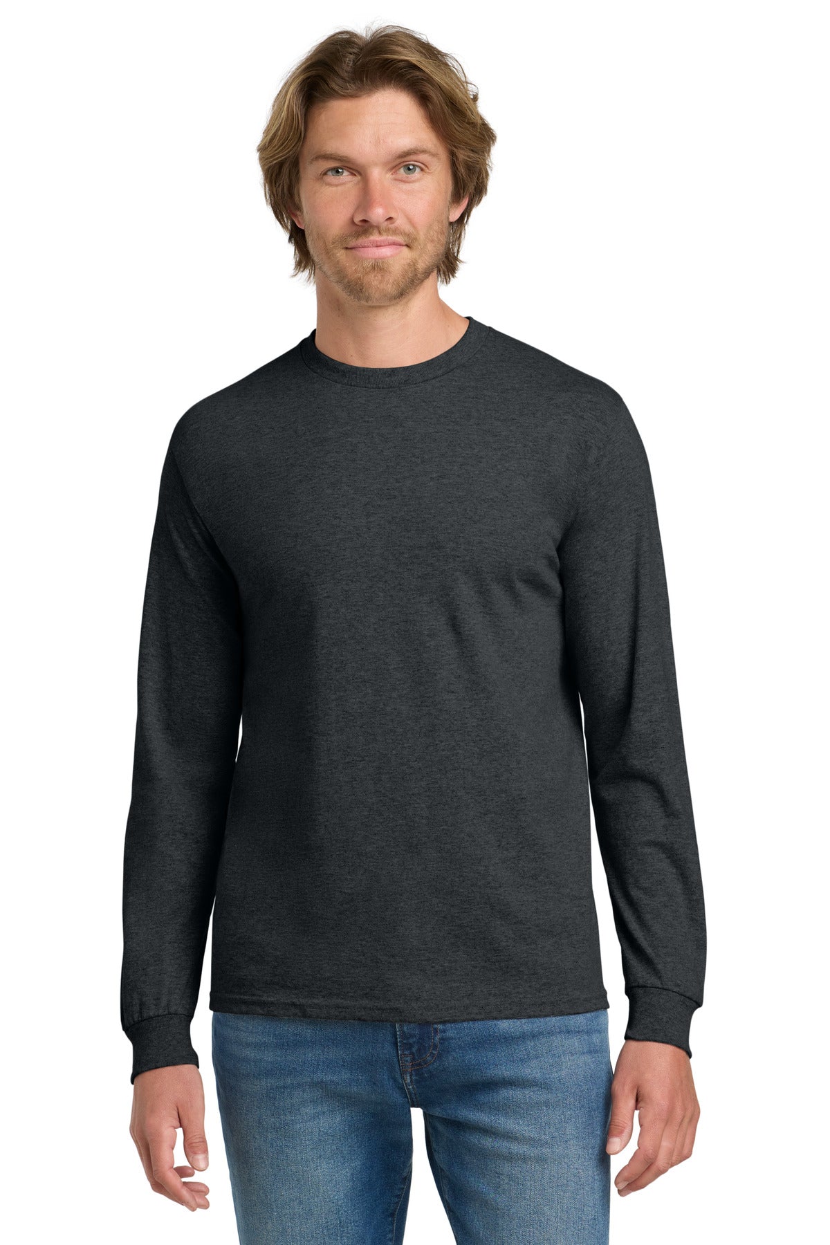 Gildan Heavy Cotton 100% Cotton Long Sleeve T-Shirt 5400