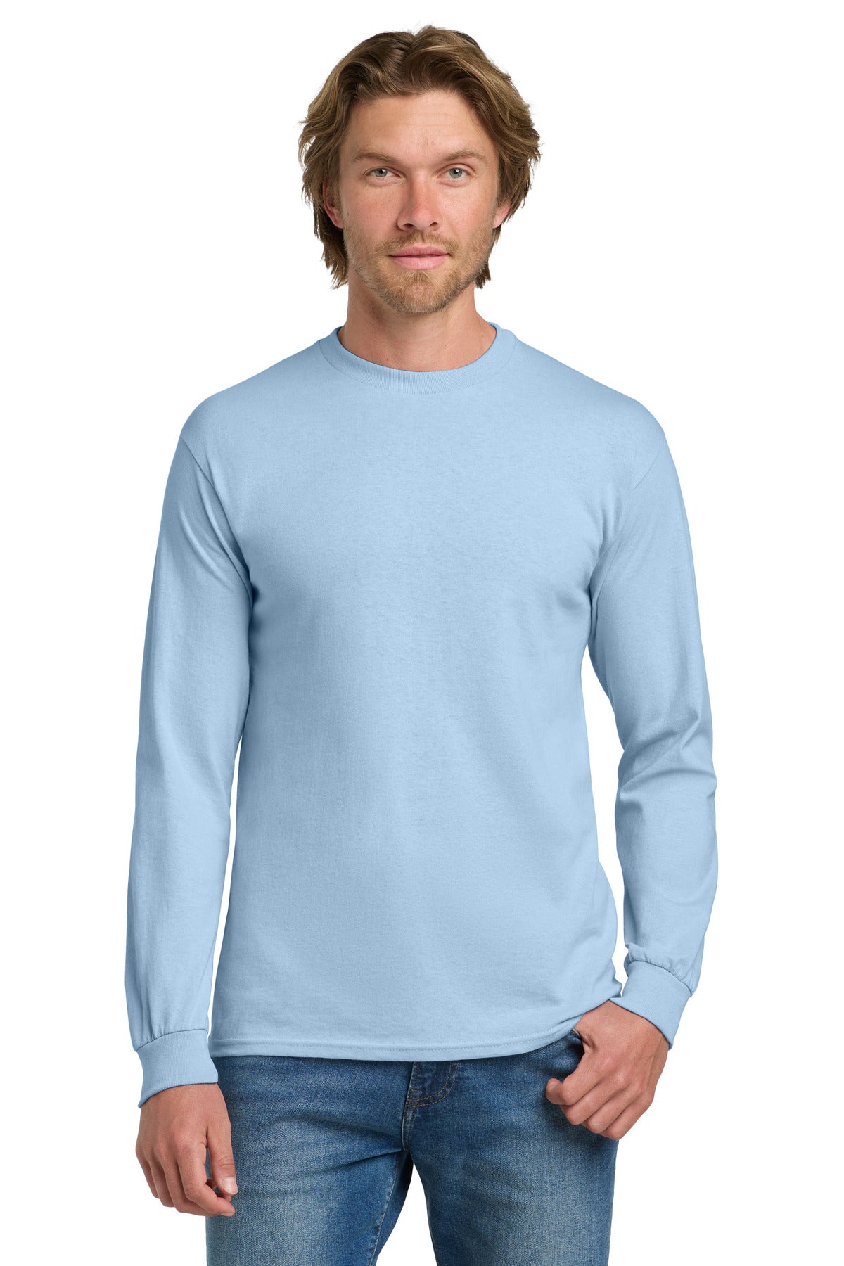 Gildan Heavy Cotton 100% Cotton Long Sleeve T-Shirt 5400
