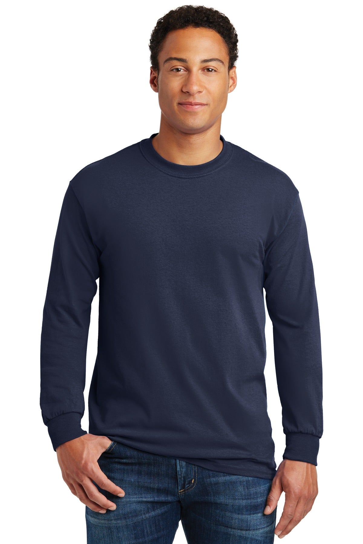 Gildan Heavy Cotton 100% Cotton Long Sleeve T-Shirt 5400