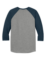Jerzees Unisex Premium Blend Combed Ring Spun 3/4-Sleeve Raglan 560R