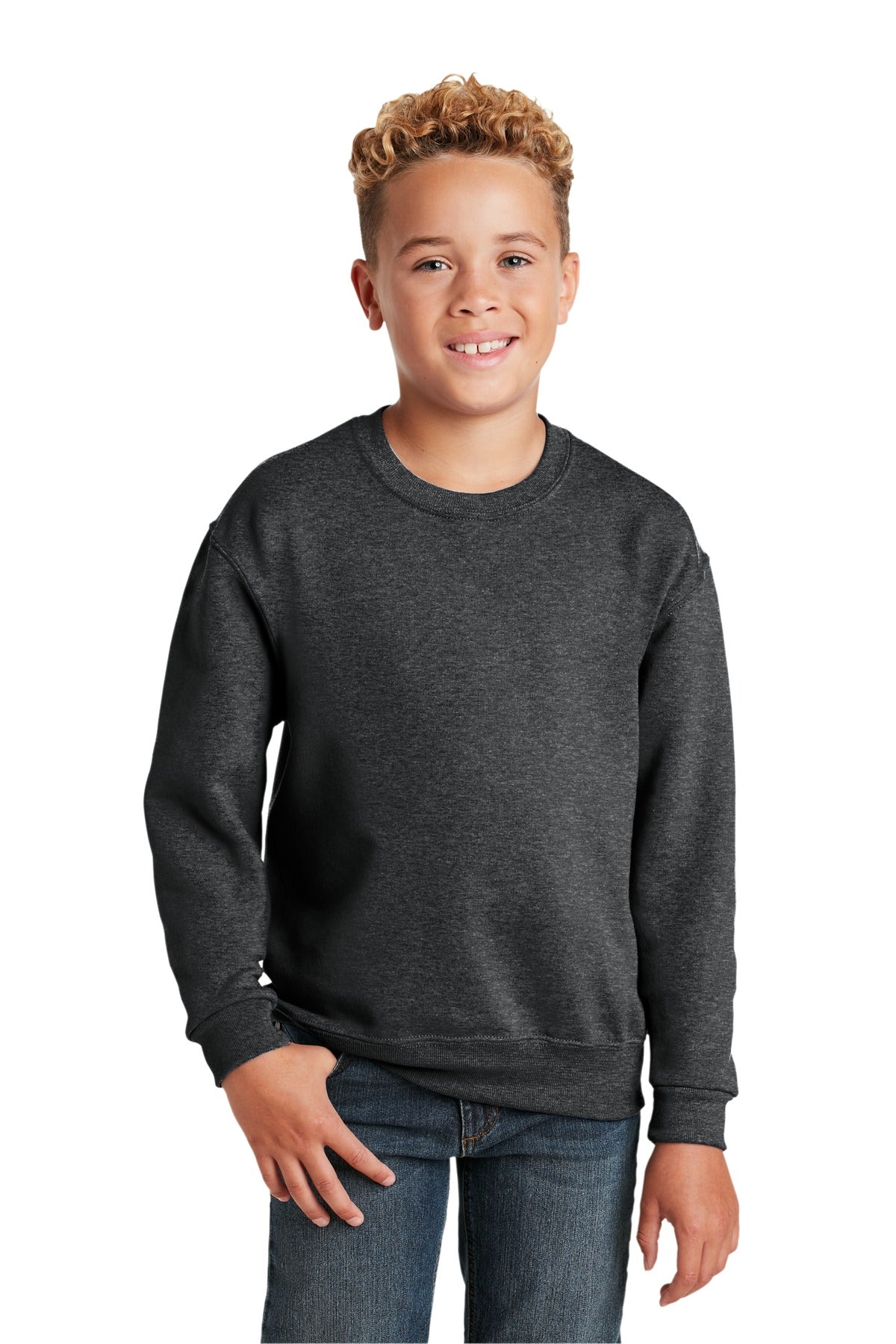 Jerzees Youth NuBlend Crewneck Sweatshirt 562B
