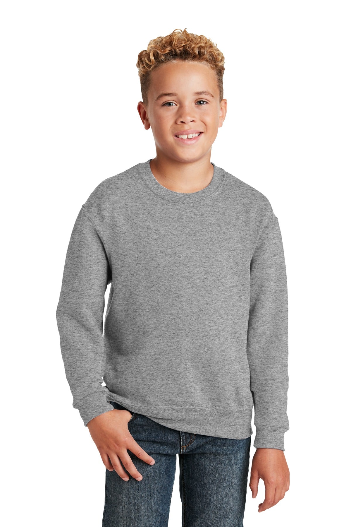 Jerzees Youth NuBlend Crewneck Sweatshirt 562B