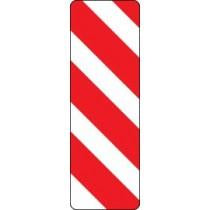 Reflective Bar Red (Right) Sign